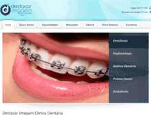 Tablet Screenshot of destacarimagem.com